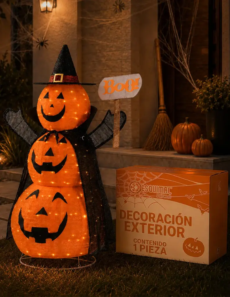 Calabazas Encantadas Esquimal – 152 cm con 150 LED